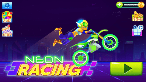 摩托霓虹灯(Moto Bike Neon)0